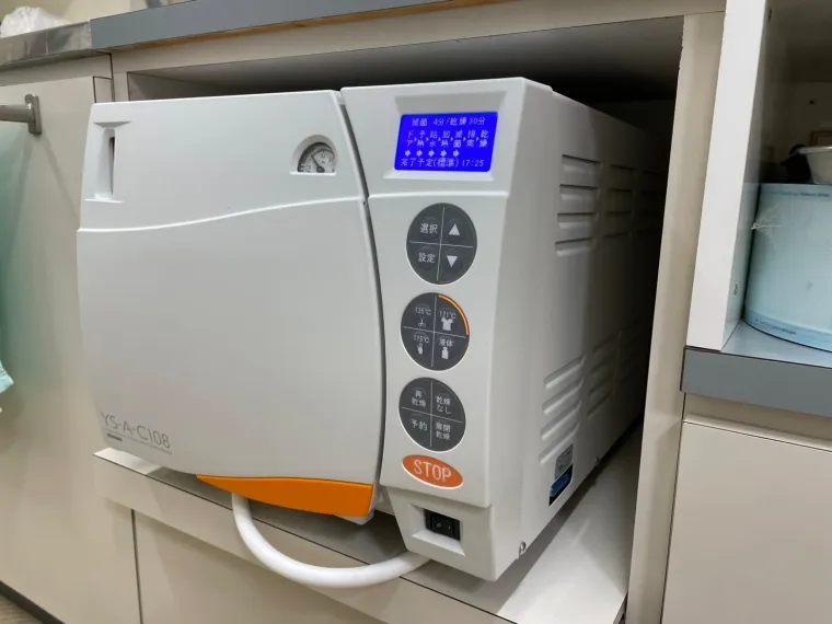 高圧蒸気滅菌機